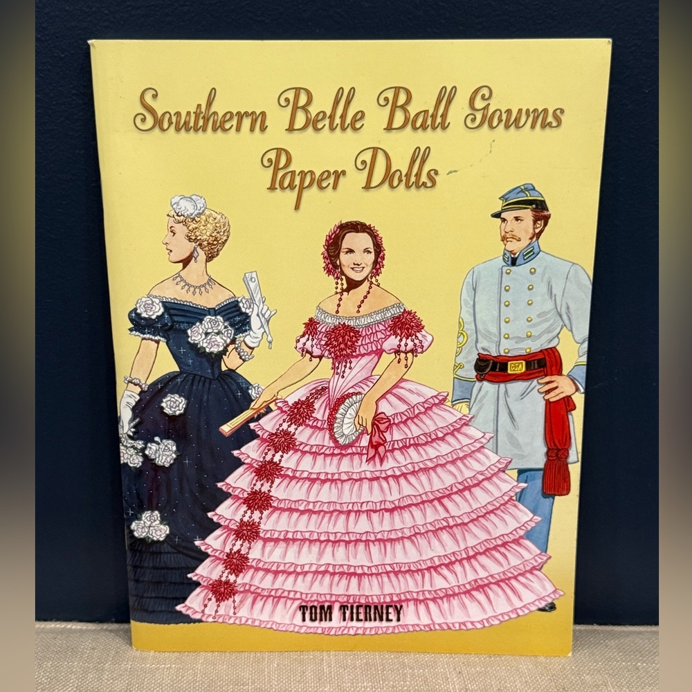 Southern Belle Ball Gowns Paper Dolls Book Tom Tierney